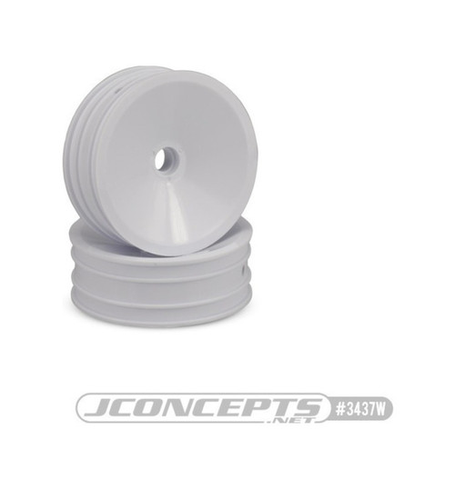 JConcepts Mono 1.9 RC10 Front Wheel #3437 - White Wheels JCO3437W
