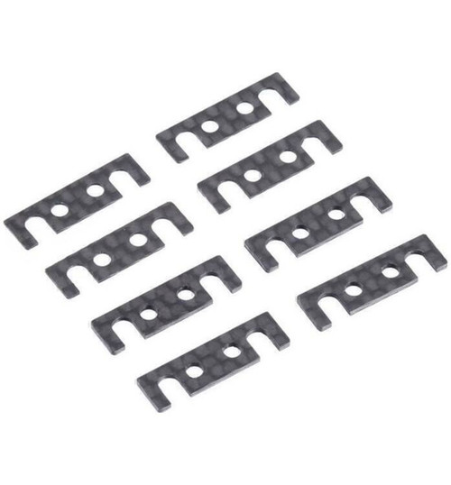 Associated Arm Mount Shims inner graphite ASC31630