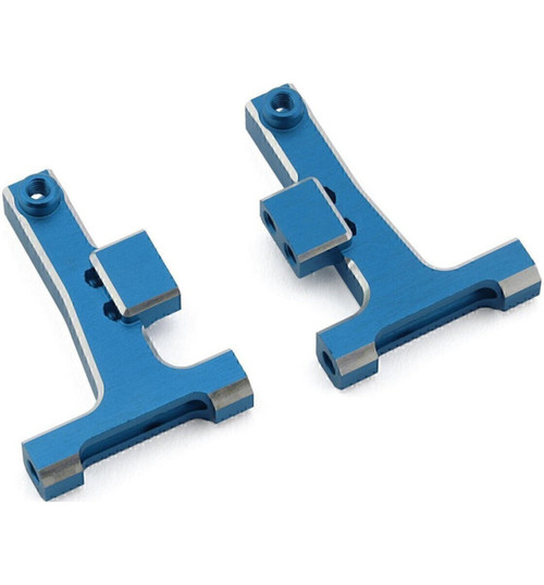 Yokomo Aluminum Front Lower T-Arm Set (Blue) (2) (Short) (Rd/Sd) YOKY2-008FTBL