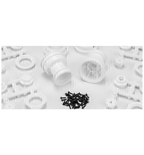 JConcepts Mini-Tribute Wheel with Hex Adaptor Covers Mock Bead Lock 4pc JCO3455W