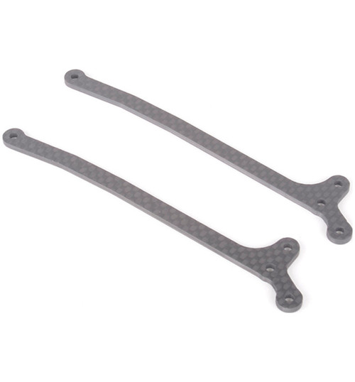 Schumacher Racing C/F HD Rear Top Decks 2.5mm - CAT L1 pr SCHU7687