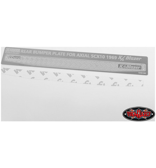 RC4WD Rear Bumper Diamond Plates for Axial SCX10 II 1969 Chevy Bla RC4VVV-C0640