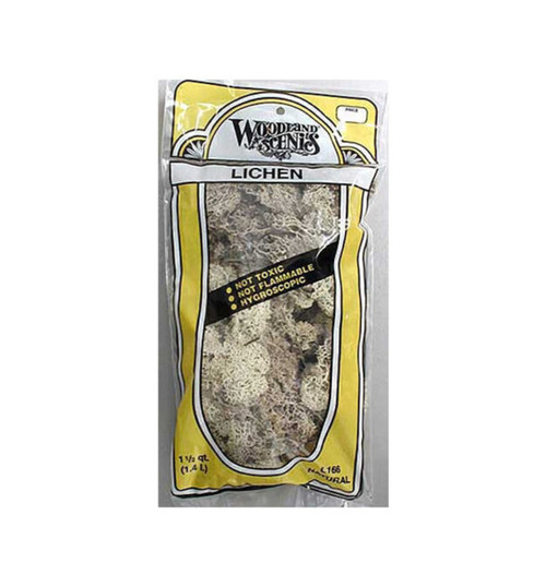 Woodland Scenics Lichen Bag Natural/82 cu. in. WOOL166
