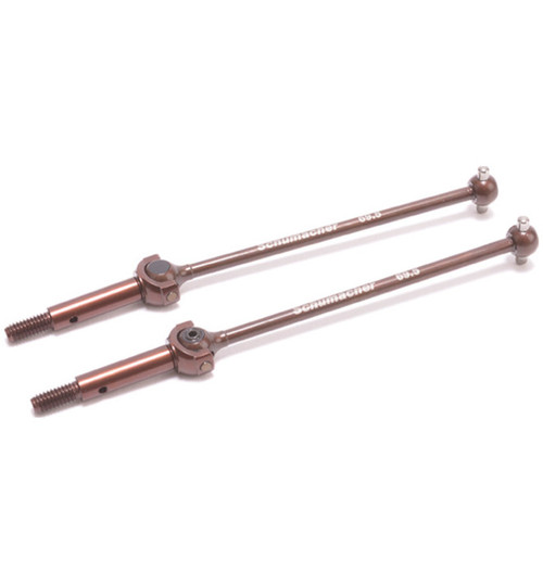 Schumacher Racing Driveshaft Assembled CVD Layback (Pr) SCHU8603