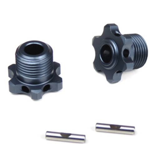 Tekno RC 17mm Narrow Wheel Hubs (for TKR5580 lightened w/pins 2 pieces) TKR5569