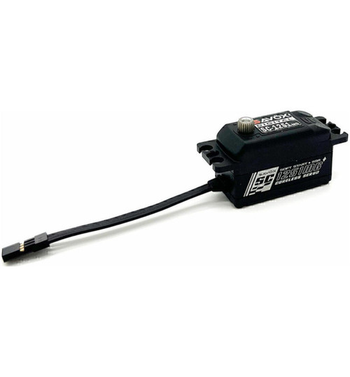 Savox Black Edition Low Profile Digital Servo with Soft Start 0. SAVSC1251MGP-BE