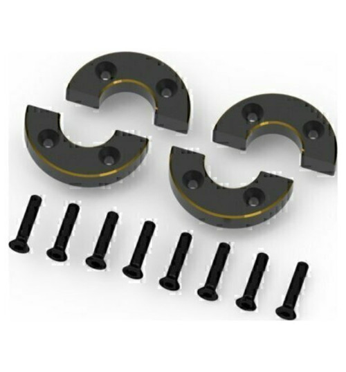 HPI Steering Block Weight Set Brass / 4 pieces for Venture18 HPI161152