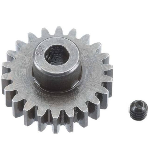 Robinson Racing Products Extra Hard 5mm Bore (1.0 Mod) Pinion 22 Teeth RRP1222