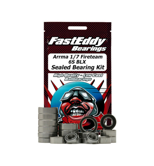 FastEddy Arrma 1/7 Fireteam 6S BLX Sealed Bearing Kit TFE7495