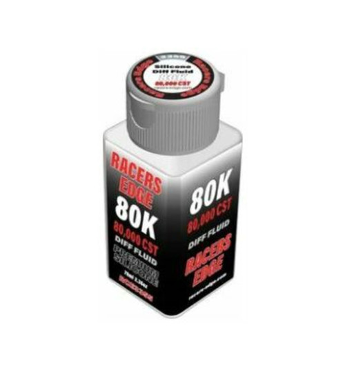 Racers Edge 80 000 80K cst 70ml 2.36oz Pure Silicone Diff Oil RCE3355