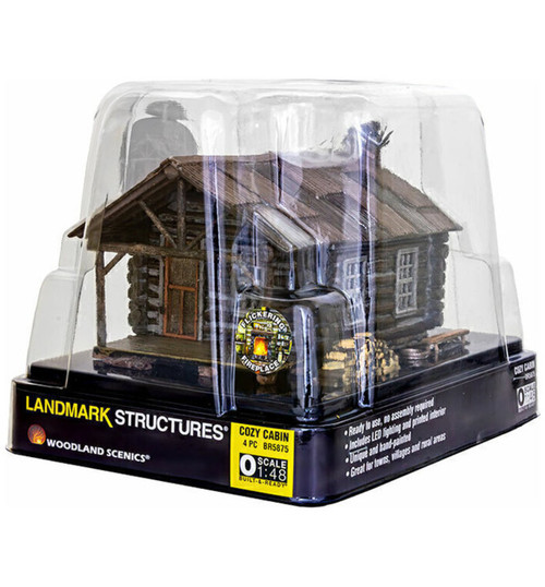 Woodland Scenics O-Scale Cozy Cabin WOOBR5875