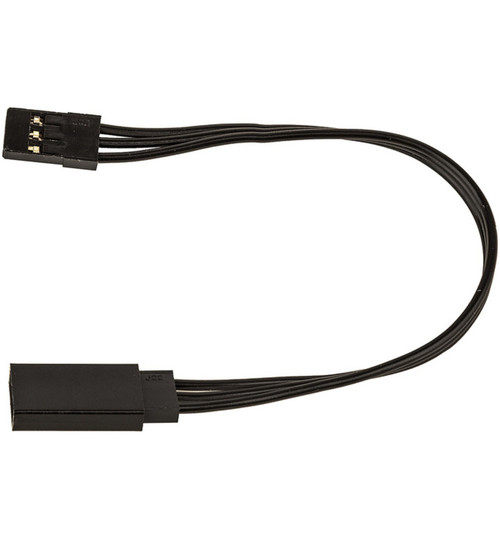 Associated 125mm Servo Wire Extension black (4.92 in) ASC27164
