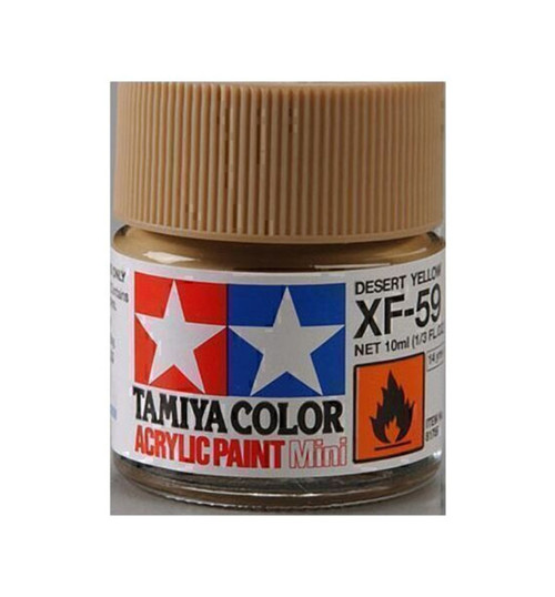 Tamiya Acrylic Mini XF59 Desert Yellow 10ml TAM81759