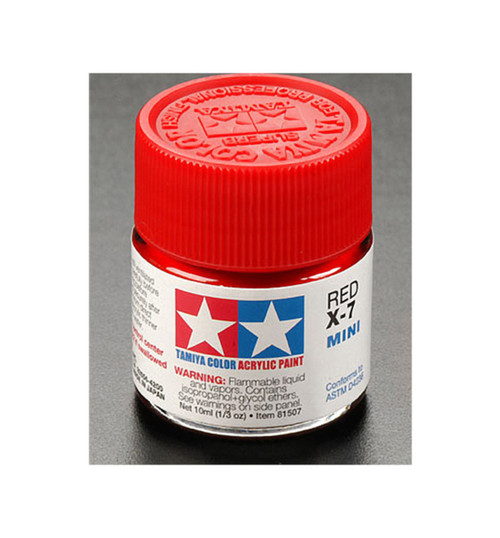 Tamiya Acrylic Mini X7 Red TAM81507