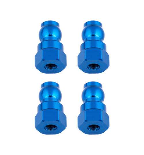 Associated Shock Bushings 12 mm blue aluminum ASC91816