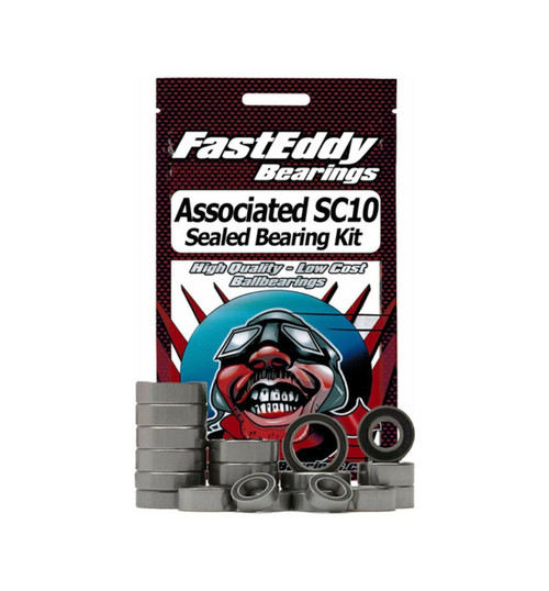 FastEddy Team Associated SC10 2WD Sealed Bearing Kit (inch) TFE209