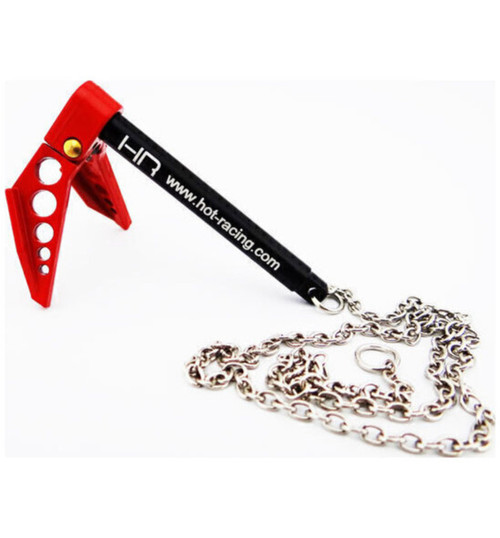 Hot Racing 1/10 Scale Portable Fold Up Winch Anchor Red/Black ACC838F02