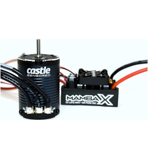 Castle Creations Mamba X 25.2v Wp Esc 1406-3800kv Sensored:Crawle CSE010-0155-11
