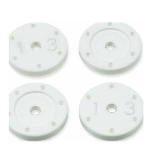 Tekno RC Shock Piston Set (flat/flat all 16mm shocks 6x1.3 4 pieces) TKR6137