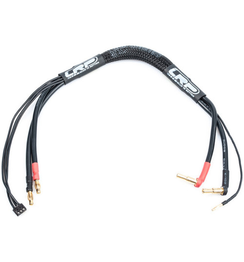 LRP 2s Charging Wire - 35cm - 4mm & Ehr 4/5mm 2mm LRP499002