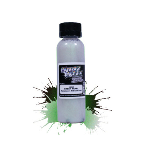 Spaz Stix Green Pearl Airbrush Ready Paint 2oz Bottle SZX16040