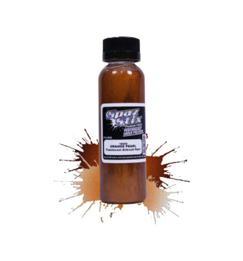 Spaz Stix Orange Pearl Airbrush Ready Paint 2oz Bottle SZX16050