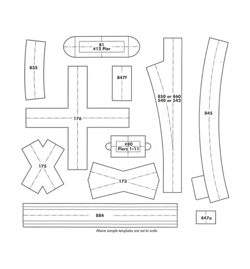 Atlas Trains HO Track Planning Templates ATL361