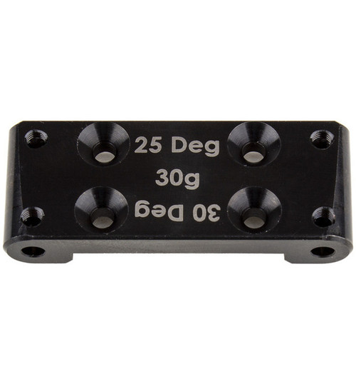 Associated RC10b6 Factory Team Steel Bulkhead; 25/30 Degree 30g ASC91898