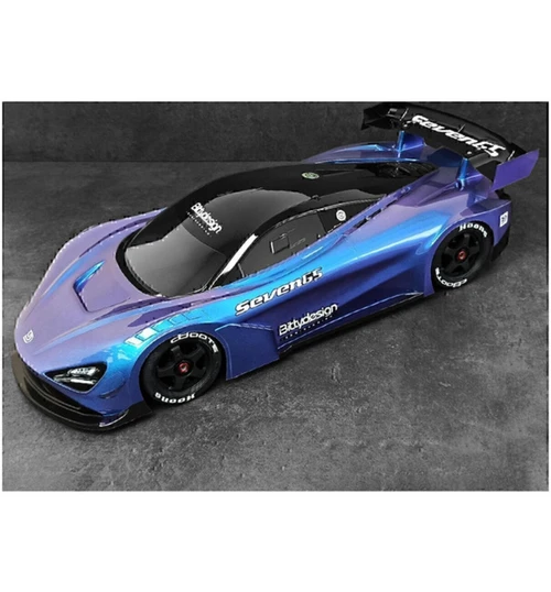 Bittydesign Seven65 1/7 GT Supercar Body (Clear)(Arrma Infraction/Lim BDYGT7-S65