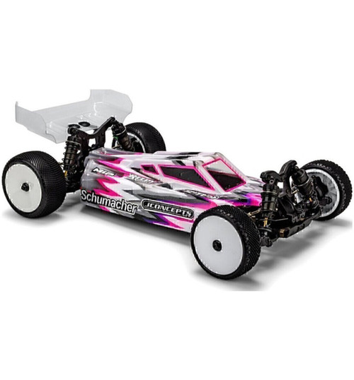 JConcepts S2 - Xray Xb2 2025 Body W/ Carpet / Turf / Dirt Wing JCO0689