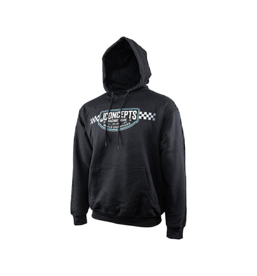 JConcepts Checkers or Wreckers 2025 Pullover Hoodie Sweatshirt (Black) JCO5261L