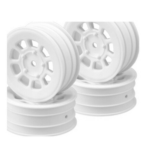 JConcepts 9 shot - B7 - B6.4 - YZ2 - XB2 - LD3 2.2 front wheel white JCO3397W