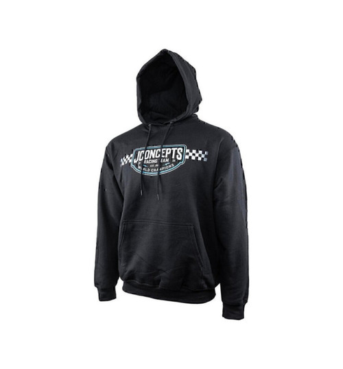 JConcepts Checkers or Wreckers 2025 Pullover Hoodie Sweatshirt (Black) JCO5261XL