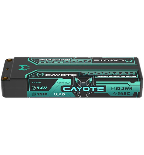 Cayote 2s 145c Lcg Stick Lihv Battery (7.6v/7000mah) CYE702S145