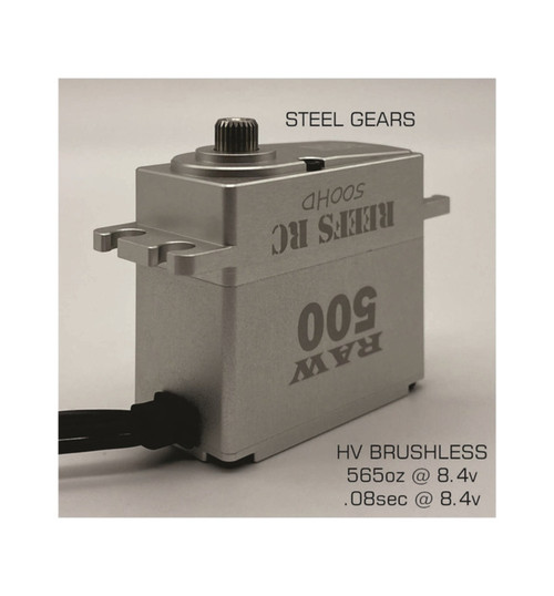 Reefs RC Raw 500 High Torque High Speed Hv Waterproof brushless Servo SEHREEFS54