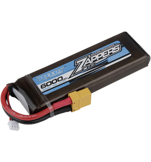 Associated Zappers DR 6000mAh 130C 7.6V Stick soft w/XT90 ASC27375