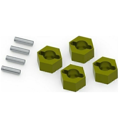 HPI 7mm Hex Hub Set Brass / 4 pieces for Venture18 HPI161153