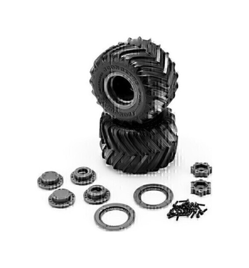 JConcepts Renegades - Blue Compound Pre-Mounted On #3455g Mini-Tri JCO4123-41914