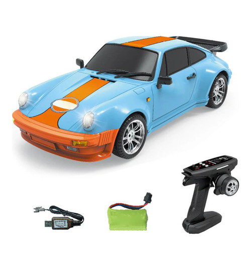 Imex Model Company 1/18 Scale RWB-911 RWD RC Drift Car Blue LD11898B