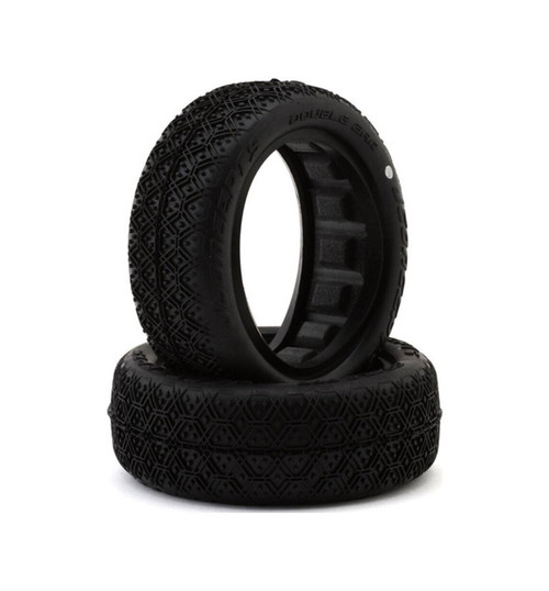 JConcepts Double Bar 2.2 2WD Front Buggy Off-Road Tires (2) (Silver) JCO4141-06