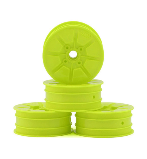JConcepts RC10 Pioneer 2.2 Bearing Front Wheels (Yellow) (4) JCO3463Y