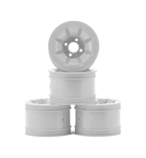 JConcepts RC10 Pioneer 2.2 Rear Wheels W/Adapters (White) (4) JCO3464W