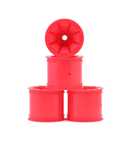 JConcepts RC10t Pioneer 2.2 Bearing Front Wheels (Pink) (4) JCO3468P