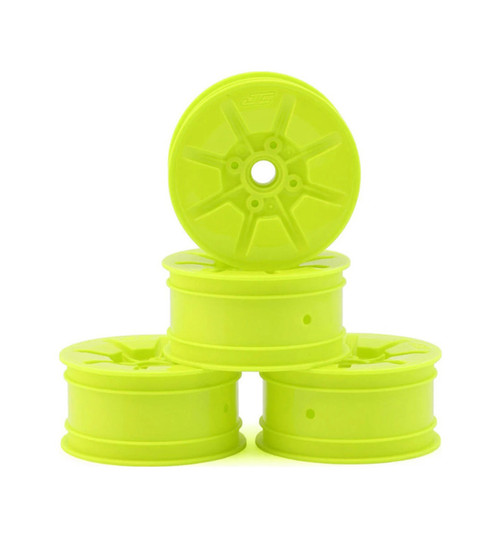JConcepts RC10t Pioneer 2.2 Narrow Front Wheels (Yellow) (4) JCO3467Y