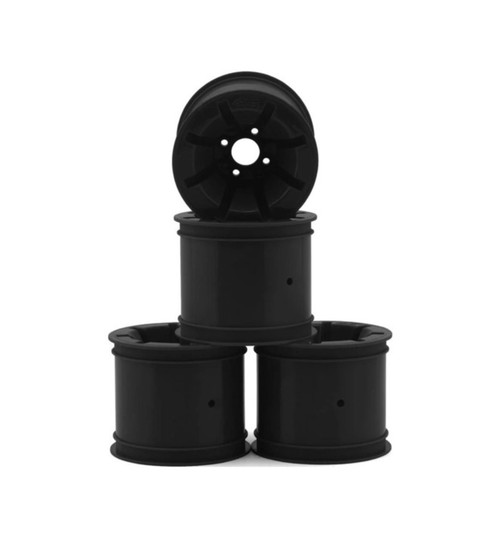 JConcepts RC10t Pioneer 2.2 Rear Wheels W/Adapters (Black) (4) JCO3469B