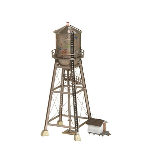 Woodland Scenics N Built-Up Rustic Water Tower WOOBR4954