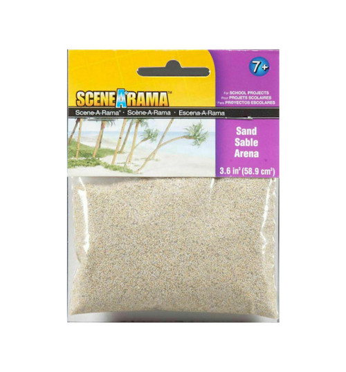 Woodland Scenics Scene-A-Rama Scenery Bags Sand 2oz WOOSP4189