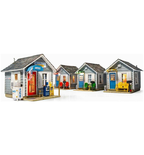 Woodland Scenics HO Moonlite Motor Court WOOBR5073