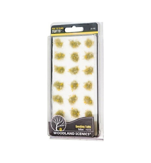 Woodland Scenics Yellow Seeding Tufts WOOFS774