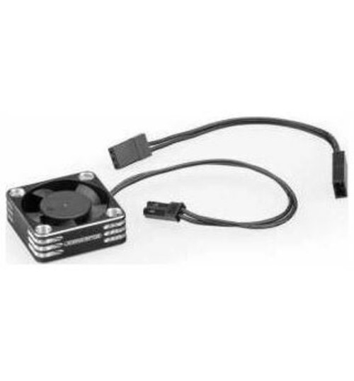 JConcepts High-Flow 30x30x10mm Aluminum Cooling Fan - Black JCO2333-2